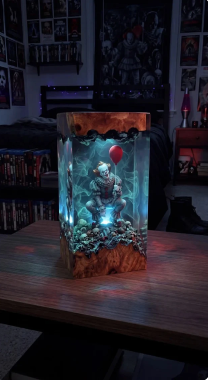Horror Resin Lamp 👻