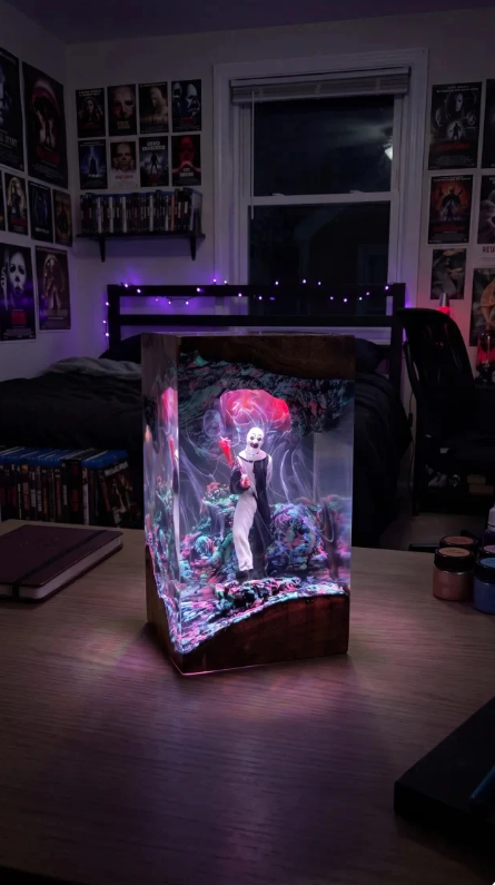 Horror Resin Lamp 👻
