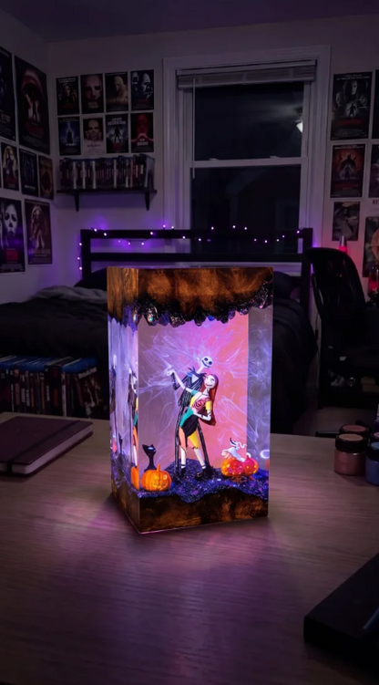 Horror Resin Lamp 👻