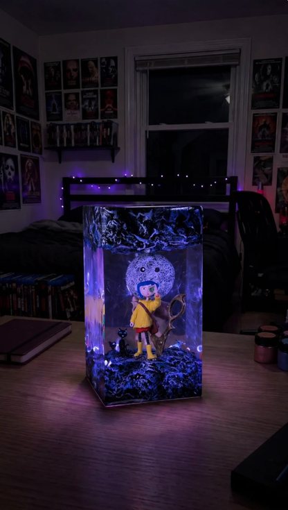Horror Resin Lamp 👻